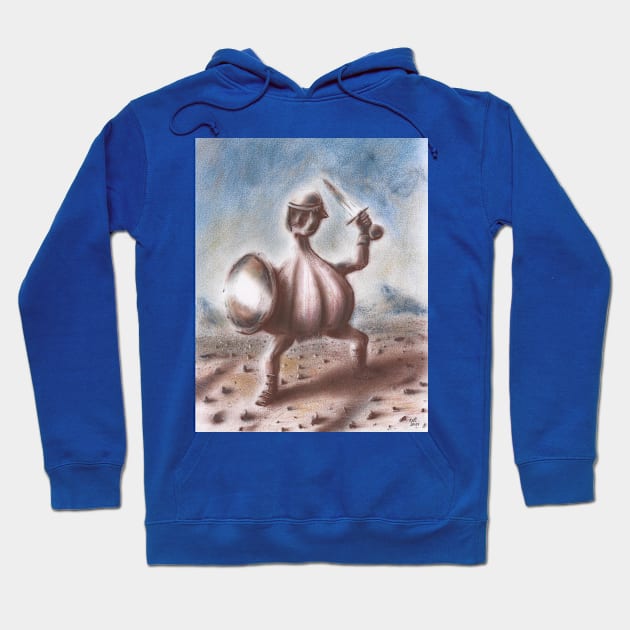 Garlic Man (A True Story) Hoodie by EderArt